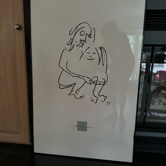 John Lennon - Lithograph - The Hug - 2365/5000 - Picture 5 of 8